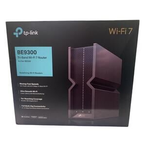 New TP-Link Archer BE550 Tri Band WiFi 7 BE9300 Wireless Router